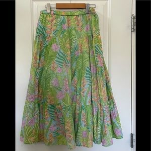 Lily Pulitzer Ferns Maxi Skirt